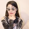 Decoración para Fiestas de Máscaras Más Vendida Transfronteriza Gafas al por Mayor Gafas Divertidas con Montura de Dólar Galvanizado