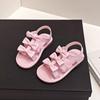 Sandalias de Lazo de Diseño para Niñas Verano Niños Medianos y Grandes Bebé Niñas Zapatos de Playa para Exterior Venta al por Mayor Sandalias de Princesa