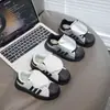 Zapatos para Niños Puntera de Concha Tenis Escolares Nuevo Estilo Primavera y Otoño 2026 Zapatos Casuales para Niños Tenis de Moda para Niñas Suela Suave