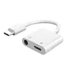 Aplicável ao cabo adaptador dois em um para celular Apple 15 Tipo-C para 3,5 mm DAC digital chamada u shield conversor