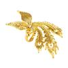 Método antigo boca viva asas de fênix anel banhado a ouro design requintado de alto nível decoração de casamento vintage joias femininas