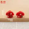 Nueva Serie Navideña 3D Casa de Muñecas DIY Pegamento de Crema Accesorios de Resina Colgante Decoración Adornos