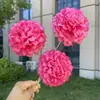 3 Bolas de Suerte de Caramelo, Flores Artificiales, Flores Falsas para Boda y Decoración del Hogar, Mayoreo