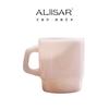 Fabricantes Coreia do Sul caneca de vidro jade leitoso ins caneca de alto design impressão de caneca alto valor de cor caneca de café caneca de água