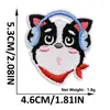 Patche Bordado Popular de Filhote de Desenho Animado, Decoração Fofa de Animal de Estimação com Adesivo Termofusível para Bolsas e Chapéus
