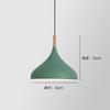 Lámpara de araña de estilo industrial con pantalla de color hierro y cubierta de olla de barbería, estilo minimalista moderno para tienda comercial