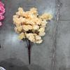 Nueva simulación rama de cerezo en flor encriptación ramos cortos de flores de plástico flores de decoración de boda ramas de flor de durazno flor de peral sala de estar
