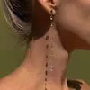 Collar con Cuentas Reveladoras de Hielo Frío Pendientes Diseño de Nicho Estilo Normcore Collar de Gota de Agua de Gama Alta Gotas de Rocío Matutino
