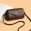 Bolso Pequeño Cuadrado Sólido de Color Nuevo para Verano 2026 con Múltiples Compartimentos, Bolso Tipo Acordeón de Gran Capacidad para Mujer, Bolso Cruzado Texturizado para el Día a Día