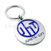 Llaveros de metal con LOGOTIPO personalizado, llaveros de aniversario de empresa, llaveros con logo de coche, fabricante directo