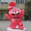 Escultura IP luminosa de PRFV personalizada mascote de grande empresa figura de desenho animado fábrica de origem instalação no local