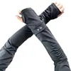 Mangas de Hielo con Impresión Personalizada, Mangas de Protección Solar para Hombres y Mujeres, Protectores de Brazo de Seda de Hielo para Verano, Resistentes a la Suciedad, Corte Holgado, Protección UV