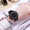 Relojes electrónicos redondos directos de fábrica para hombres y mujeres estudiantes parejas luminosos a prueba de agua LED deportivos para exteriores