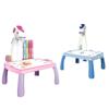 Mesa de pintura de proyección de unicornio para niños transfronteriza, mesa de dibujo multifuncional para grafiti, juguete educativo de dibujo para niña, niño pequeño