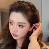 2026 Nova Faixa de Cabelo de Aba Larga para Meninas, Penteado Arrumado Estilo Coreano, Faixa de Cabelo Lisa, Faixa de Cabelo Simples de Tule Gradiente Antiderrapante
