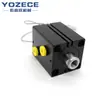 Yozece Youjiaxin Mpjxd Tipo Padrão Cilindro Fino Indutivo de Eixo Duplo Fabricante Cilindro Hidráulico Tipo Compacto