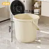 Set de tocador estudiantil de plástico grueso de alta calidad para el regreso a clases, cubeta de agua y lavabo de plástico engrosado para uso en dormitorio