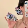 Sonhos Doces de PrimaveraGrampo de Cabelo com Laço e Franja Super Delicado, com um Toque Fresco e Doce, Perfeito para Viagens e Fotos