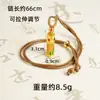 Colar com Roda de Oração em Ouro de Areia Vietnamita, Fashionável e Elegante, Luxo de Alto Padrão, Estilo Chinês Novo Tendência, Joia com Retenção de Cor Duradoura