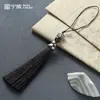 Colgantes de borla transfronterizos, marcapáginas vintage, colgantes de abanico Hanfu, cajas de regalo, memorias USB, etiquetas acrílicas, accesorios y colgantes al por mayor