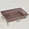 Cestas para Frutas e Legumes Prateleira Cestas para Supermercado Expositores de Plástico Cestas para Frutas e Legumes para Lojas de Frutas e Legumes Estrutura Verde Coleta de Leite