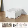 Caja de almacenamiento, organizador tipo cajón, plástico transparente, para uso doméstico, para guardar y organizar ropa, diseño profundizado para armarios y clósets