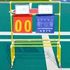Marcador de Baloncesto para Jardín de Infancia Soporte de Piso para Marcador de Fútbol Volteable Voleibol Tenis de Mesa Deportes al Aire Libre Puntos