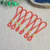 Lanyard de asa tejida a mano, colgante para coche, producto semiacabado, cuerda para colgar, estilo grueso, cuerda para colgar juego cultural, cuerda para colgar asa