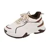 Zapatos de Felpa de Invierno Estilo Papá para Mujer 2025 Nuevos Ins Versión Coreana Versátiles Engrosados Cálidos de Algodón Aumentadores de Altura Deportivos de Moda