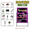 Quadro Fluorescente Quadro de Publicidade Quadro de Exibição Quadro Negro Eletrônico de Escrita Barraca de Mercado Noturno Loja Supermercado Luminoso Quadro de Publicidade