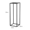 Soporte de Flores para Interiores de Hierro Forjado Estilo Nórdico, Estante de Almacenamiento Simple de Lujo Ligero de Pie para Sala de Estar Balcón, Mesa para Flores con Acabado de Pintura Nano