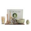 Tazón Japonés de Cerámica para Matcha Verde Juego de Matcha Accesorios para la Ceremonia del Té Batidor de Té Juego de Herramientas de 100 Piezas Cepillo para Matcha