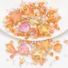 Concha de Tortuga, Caracol, Pez, Estrella y Perla Serie Oceánica Set Transfronterizo Cadena para Teléfono DIY, Collar, Accesorios para Joyería, Cuentas Sueltas al por Mayor