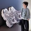 Zapatos Deportivos para Niñas 2026 Primavera/Otoño Nuevos Ligeros Cómodos para Niños Zapatos de Papá Niños Medianos y Grandes Niños Zapatos de Running Suela Suave