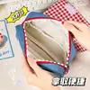 Estuche de Lápices de Mezclilla Apple, Bolsa de Lápices Portátil de Gran Capacidad, Linda Bolsa de Papelería para Niñas, Adecuado para Estudiantes de Primaria, Alta Calidad, Soporta Dropshipping