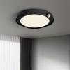 Lámpara de Techo Italiana Normcore Lámpara Principal para Sala de Estar LED Negra Elegante Creativa Simple Creativa Protección Ocular Lámpara de Habitación para Dormitorio Principal
