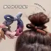 Anillo para el Pelo de Bola Trenzada Hecho a Mano Estilo Popular de Internet para Mujer, Cuerda para el Pelo de Alta Elasticidad y Durabilidad, Accesorios Sencillos de Tendón de Goma para el Pelo