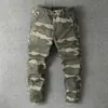Pantalones Nuevos para Hombre Primavera y Otoño Estilo Europeo y Americano Algodón Camuflaje Pantalones de Trabajo Casuales Deportivos Rectos Largos Pantalones para Hombre Venta al por Mayor desde Fabricante