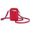 Bolso para Teléfono Móvil de Mujer de PU con Patrón de Lichi, Bolso Cruzado de Hombro Único Transfronterizo, Versátil para el Viaje Diario, Bolso de Mano a la Moda, Bolso Modelo Nuevo
