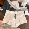 Ropa Interior de Algodón Puro para Mujer Estilo Crema Calzoncillos tipo bóxer para Mujer 10A Algodón Extendido Antibacteriano Entrepierna Antibacteriana Sin Costuras Simple para Mujer