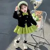 Conjunto de Ropa para Niña Primavera y Otoño 2026 Nueva Moda Casual Ropa de Otoño para Niños, Elegante Conjunto de Dos Piezas con Leggings de Otoño para Bebé