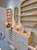 Mesa e Cadeira para Manicure Estilo Coreano Celebridade da Internet Conjunto Simples Econômico Mesa para Salão de Unhas Mesa para Manicure Japonesa Individual/Dupla