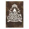Pintura em lata de Natal atacado Véspera de Natal pintura decorativa de ferro fornecimento transfronteiriço Europa e Estados Unidos decoração de atmosfera festiva retrô