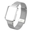 Correa de malla de acero inoxidable Milan para reloj Red Rice Lite, correa con clip, caja de metal para reloj Redmi