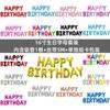 Set de globos de letras de cumpleaños en inglés de 16 pulgadas de tapa dura, decoración de cumpleaños para niños, diseño de escena, venta al por mayor de globos