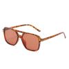 Gafas de Sol de Doble Puente en Forma de T Cuadradas 2023 Nuevas de Moda Transfronteriza Tendencia Retro Ins Visera Solar