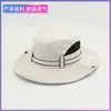 Sombrero de Ala Ancha para Hombres y Mujeres, Sombrero Casual de Protección Solar para Montañismo y Pesca al Aire Libre en Verano, Sombrero de Sol Transpirable de Ala Grande, Artístico