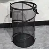 Suministro Directo de Fábrica Cesta Plegable Grande de Tela Oxford para Ropa Sucia Conveniente de Pie Malla Transpirable Portátil Almacenamiento de Ropa