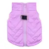 Ropa para perros invierno engrosada otoño e invierno nueva chaqueta acolchada de algodón chaleco multicolor Impermeable cálida comercio exterior ropa para mascotas