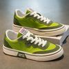 Zapatos de Hombre 2025 Nuevos Zapatos de Lona de Verano Zapatos Casuales de Hombre Estilo Coreano Modernos Versátiles de Suela Gruesa Zapatos Deportivos de Hombre